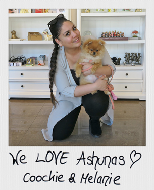 Ashuna's Hundeboutique und Barf Manufaktur - Melanie mit Cookie