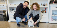 Ashuna's Hundeboutique und Barf Manufaktur - Maurizio und Anna mit Kira